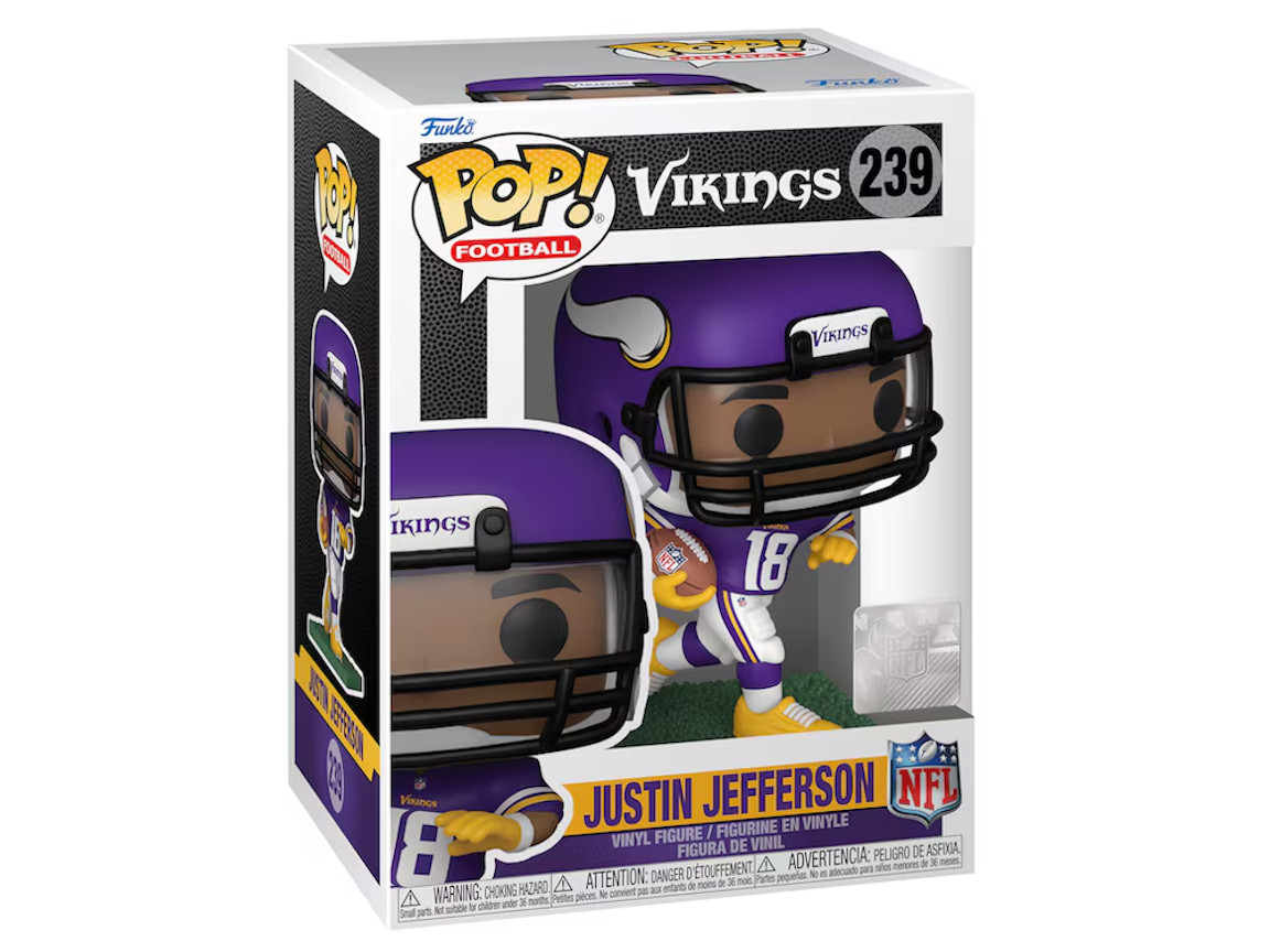 【Funko POP!】WR #18 ジャスティン・ジェファーソン フィギュア