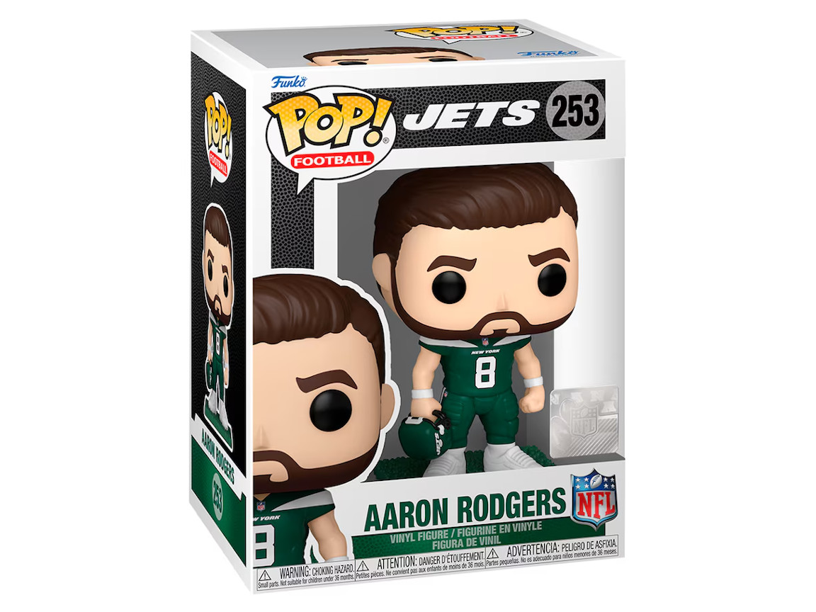 【Funko POP!】QB #8 アーロン・ロジャース フィギュア